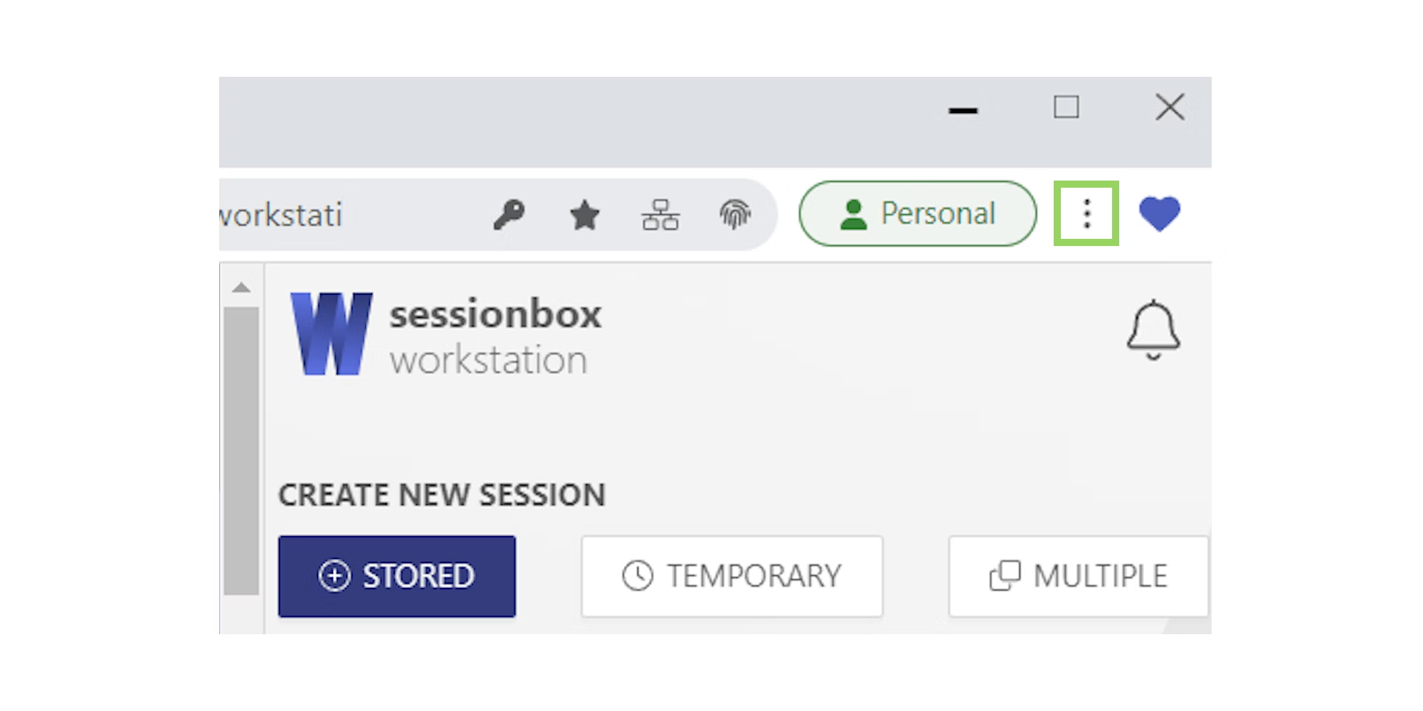 Workstation settings